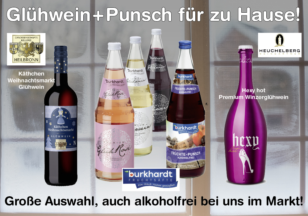 Käthchen Glühwein Hexy Heuchelberg Burkhard Glühwein Glühwein und Punsch auch alkoholfreier Punsch erhältlich bei Drinkscout24 in Unterensingen und Reudern