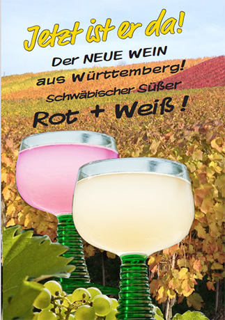 NEUER WEIN aus dem Ländle